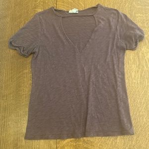 Purple t shirt
